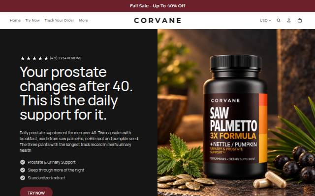 Corvane storefront