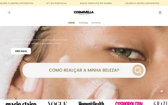 Cosmivella PT storefront