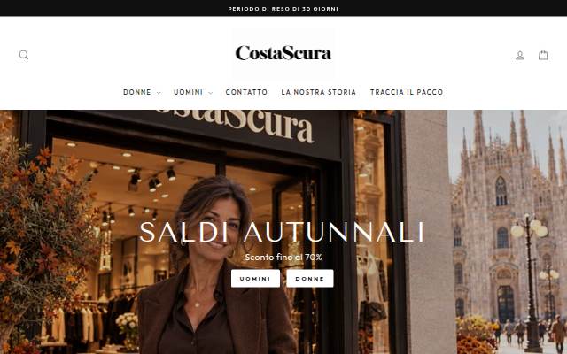 Startseite von CostaScura