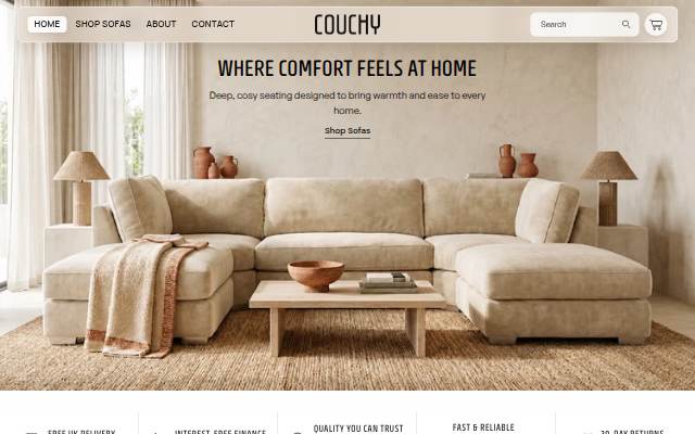 COUCHY storefront