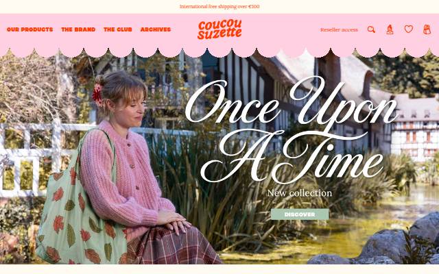 Coucou Suzette storefront