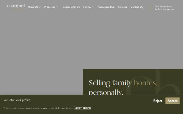 Estate Agents in Warrington storefront