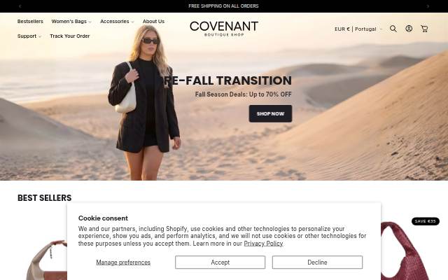 Montra da COVENANT