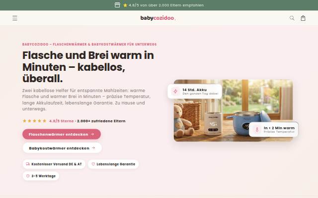 BabyCozidoo ™ storefront