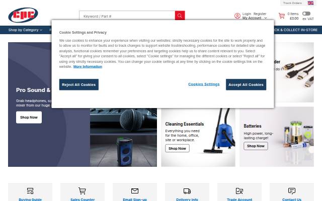 Startseite von Electronic Parts & Components, Raspberry Pi