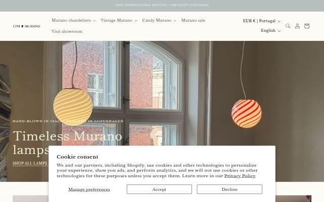 CPH Murano storefront