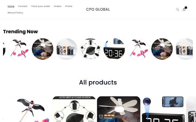 CPO GLOBAL storefront
