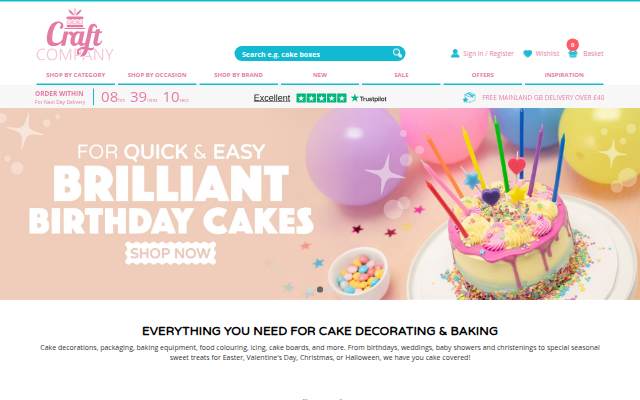 The Craft Company storefront