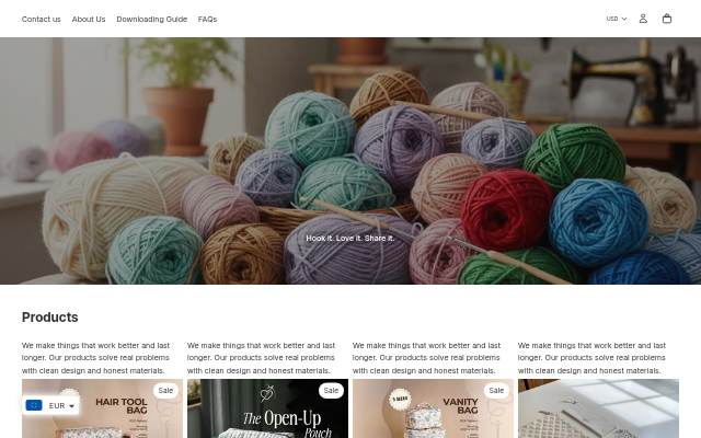 CraftNestStudio storefront