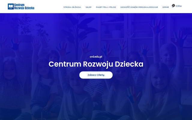 Vitrine de Centrum Rozwoju Dziecka.