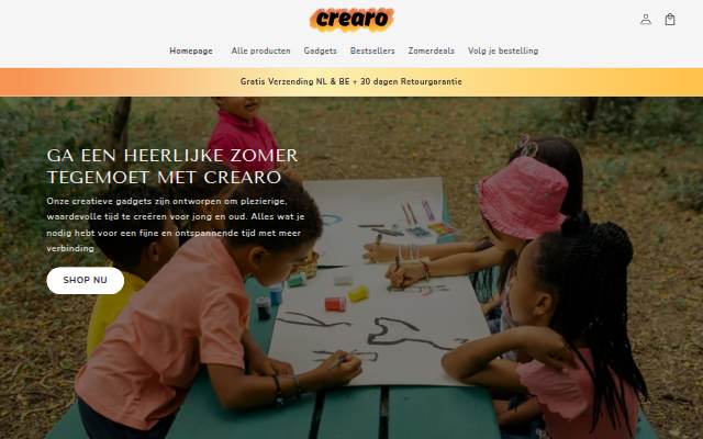 CREARO storefront
