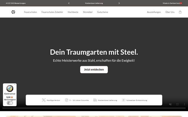 Creasteel storefront