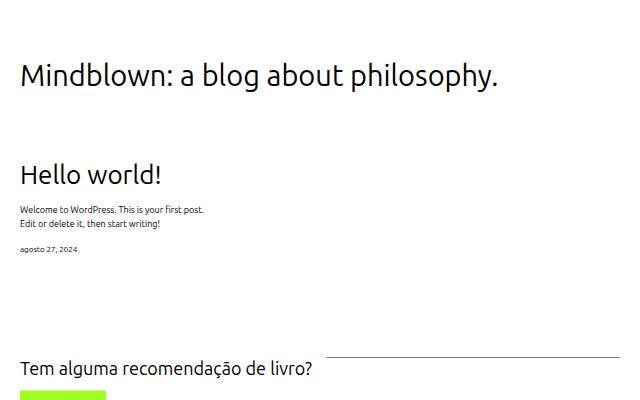 Meu site – Meu site storefront