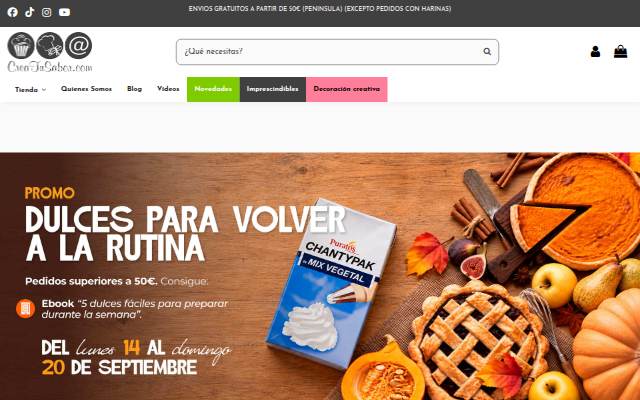 Crea tu sabor storefront
