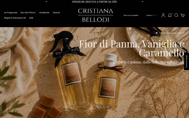 Cristiana Bellodi storefront