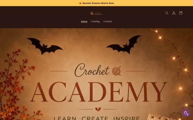 crochetacademy.shop storefront