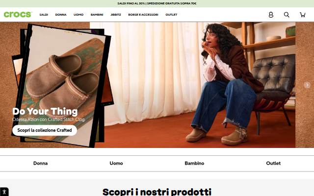 Crocs Italia storefront