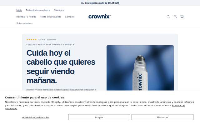 Crownix storefront