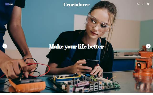Crucialover storefront