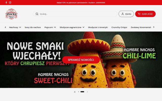 crunchysnack.pl storefront
