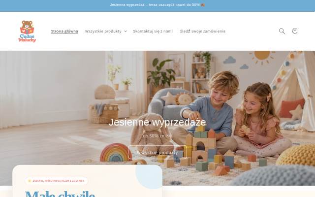 Startseite von Cudne Maluchy
