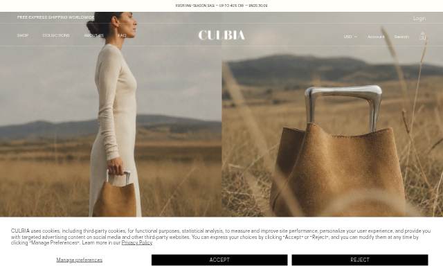 CULBIA storefront