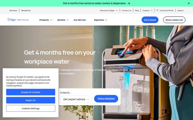 Culligan UK storefront