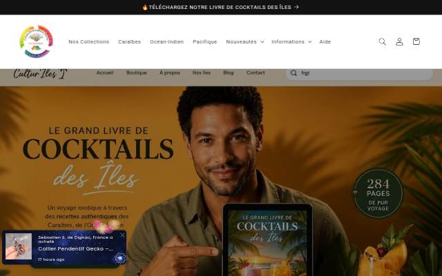 Culturiles storefront