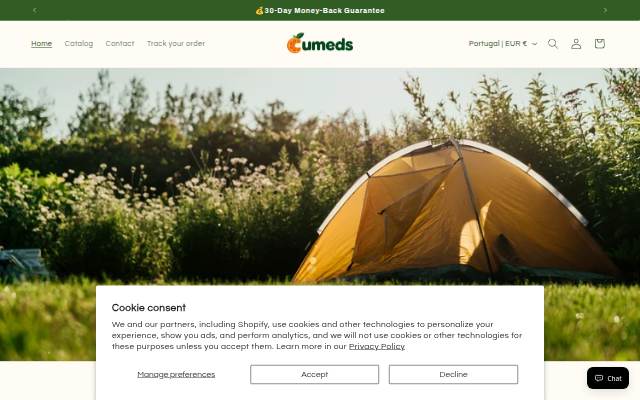Cumeds storefront