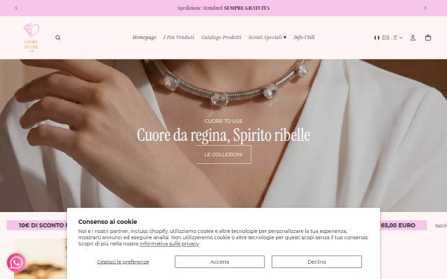 Cuore To use storefront