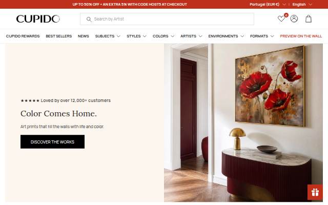 CupidoDesign storefront