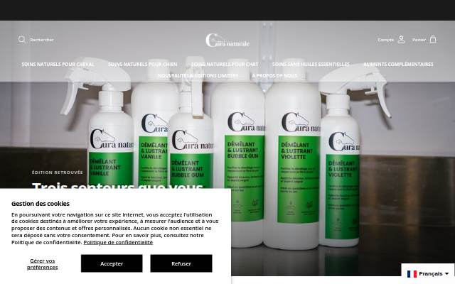 Cura naturale storefront
