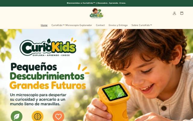 Escaparate de CurioKids.co