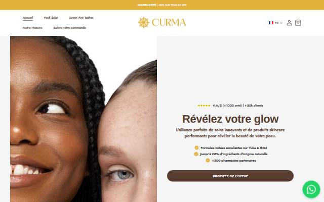 Curma storefront