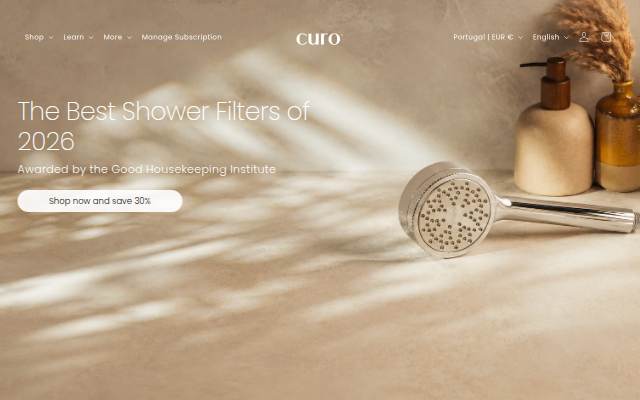 Curo Skin storefront