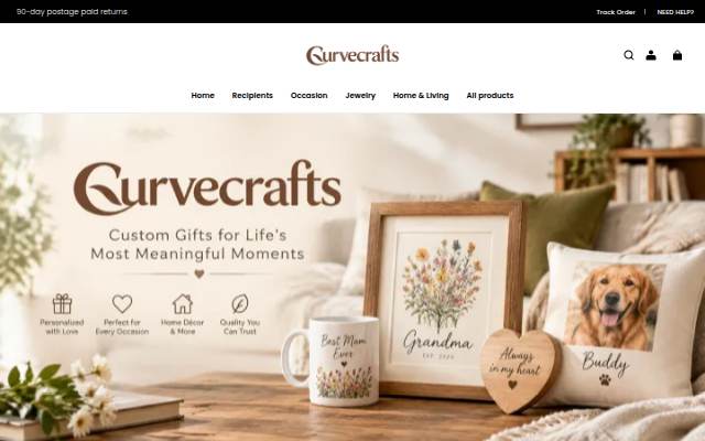 curvecrafts storefront