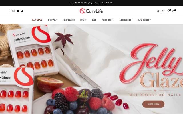 CurvLife storefront