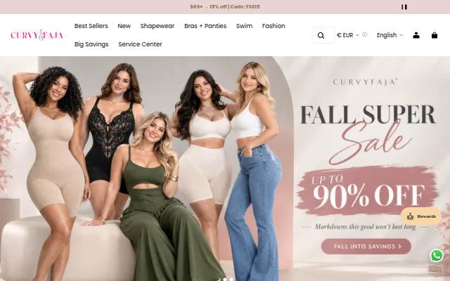 Curvyfaja storefront