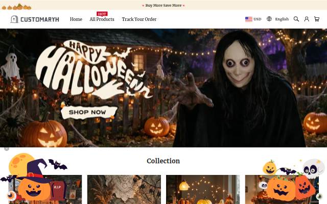 CUSTOMARYH storefront