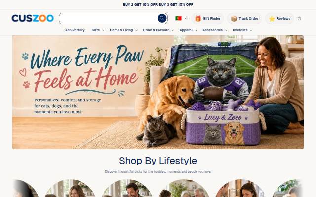 Cuszoo storefront
