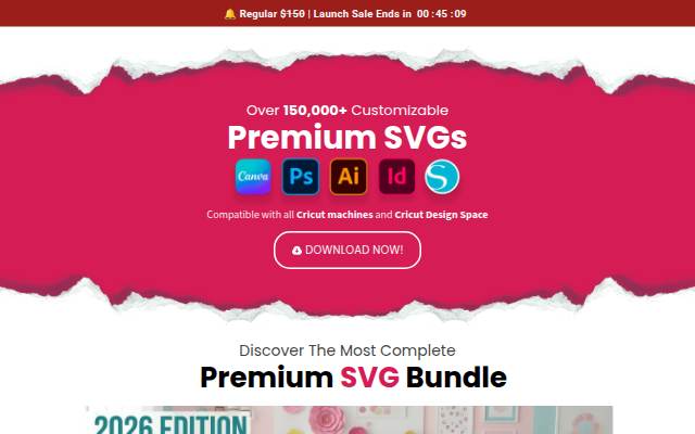 Premium SVGs storefront