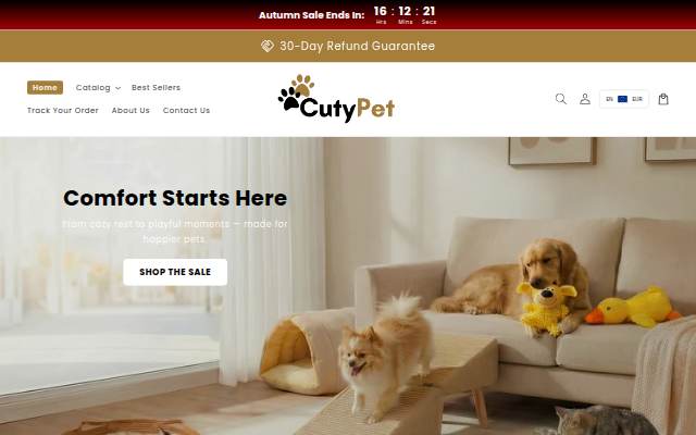 Vitrine de CutyPet