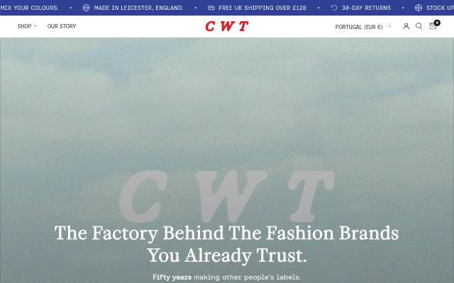 CWT Store storefront