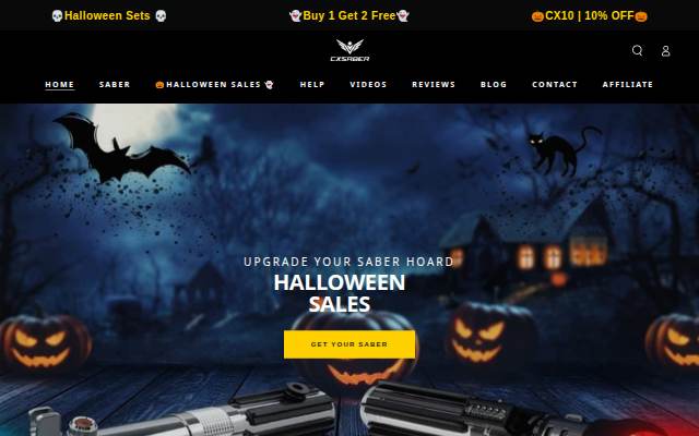 CXSABER storefront