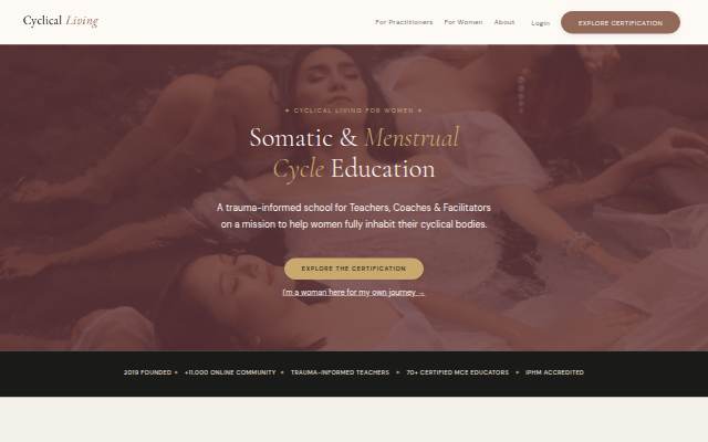 Somatic & Menstrual Cycle Education storefront