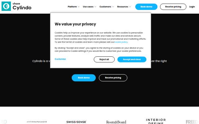 AI Visual Commerce Platform for Furniture Brands storefront