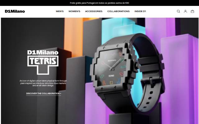 D1 Milano storefront