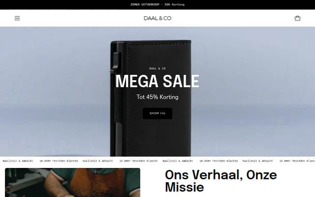 Daal &amp; Co storefront