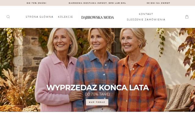 Dabrowska Moda storefront