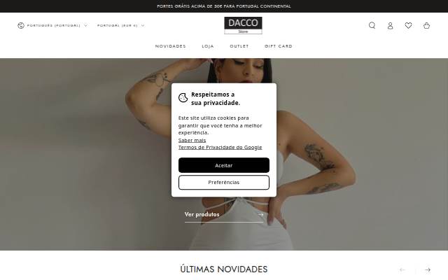 DACCO Store storefront